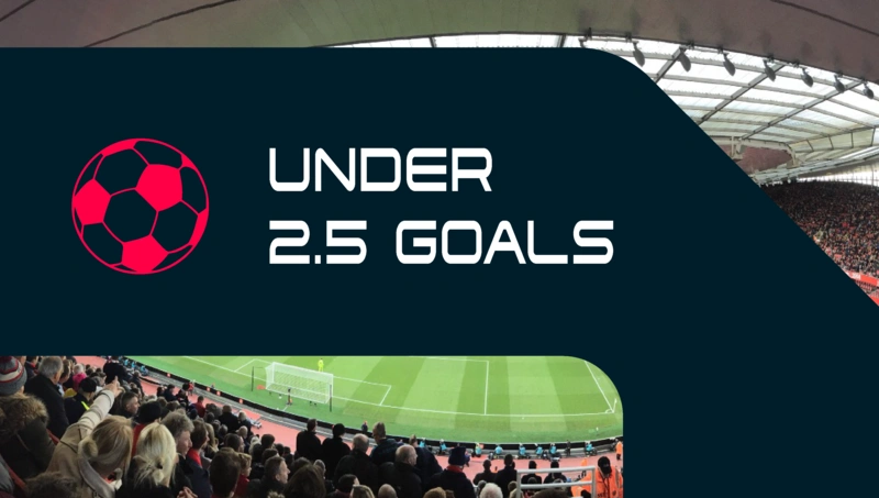 Prediction for under 2.5 goals in the match