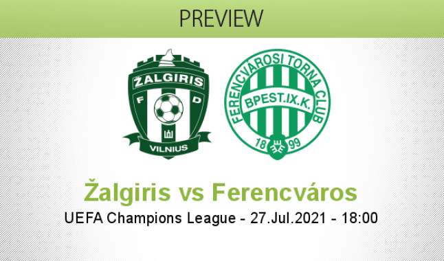 Prediction Zalgiris Vs Ferencvaros Football Predictions